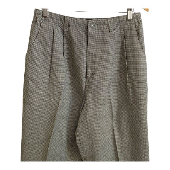 Lee Casuals Pants Womens Size 16 Black White Elastic Waist Dressy Comfort Casual - Picture 9 of 16
